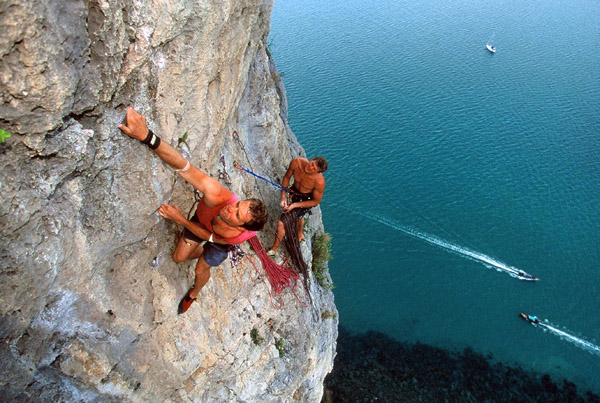 climb railay tonsai thailand climbing